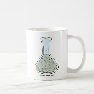 Chemistry Hurts My Brain Coffee Mug