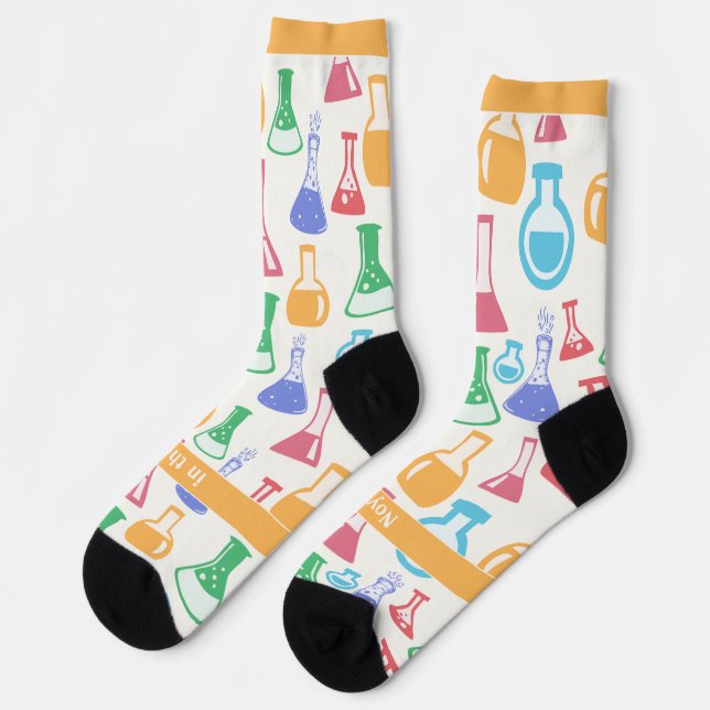 Chemistry in the laboratory, test tube socks (Left)