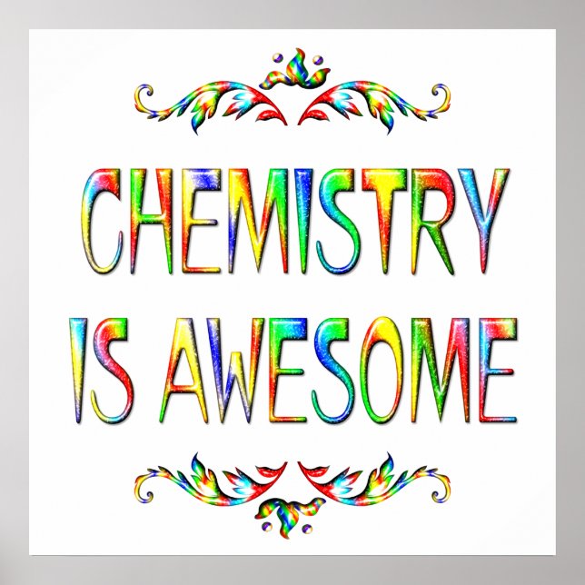 Chemistry is Awesome Poster (Front)