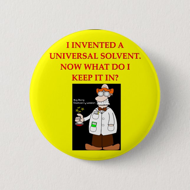 chemistry joke button (Front)