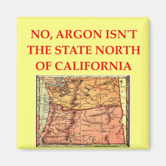 chemistry joke gifts magnet (Front)