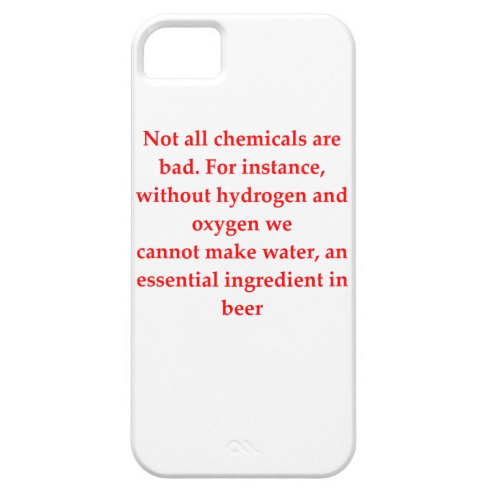 chemistry joke iPhone 5 covers