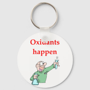 chemistry joke keychain