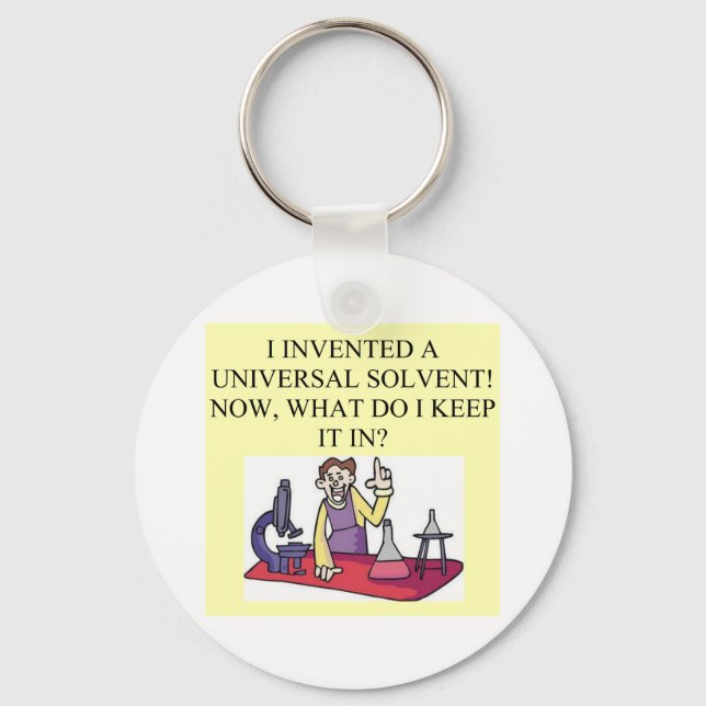 chemistry joke keychain (Front)