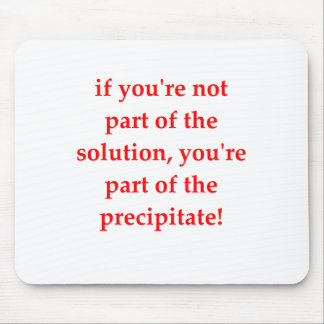 chemistry joke mouse pad