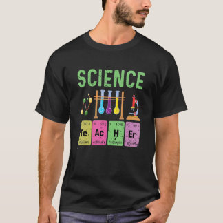 Chemistry Lab Equipment For Science Teacher T-Shirt