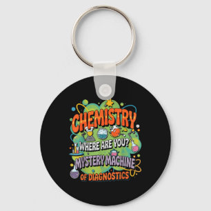 Chemistry Lab Week 2025 Mystery Machine Of Diagnos Keychain