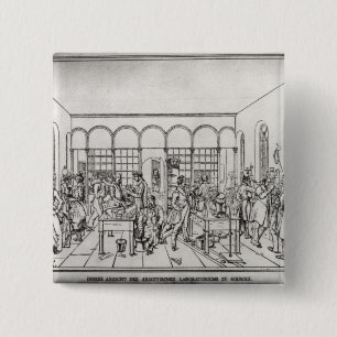 Chemistry laboratory of Baron Justus von Liebig Button