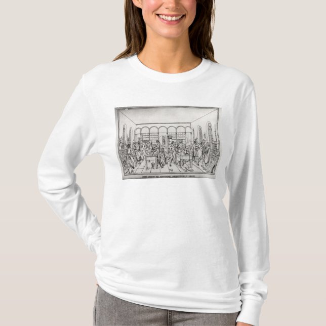 Chemistry laboratory of Baron Justus von Liebig T-Shirt (Front)