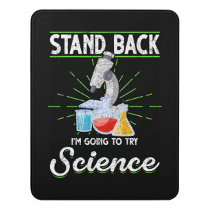 Chemistry Laboratory Physics Science Biology Door Sign