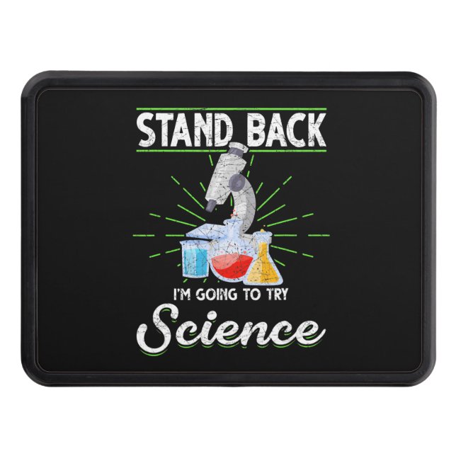Chemistry Laboratory Physics Science Biology Hitch Cover (Front)