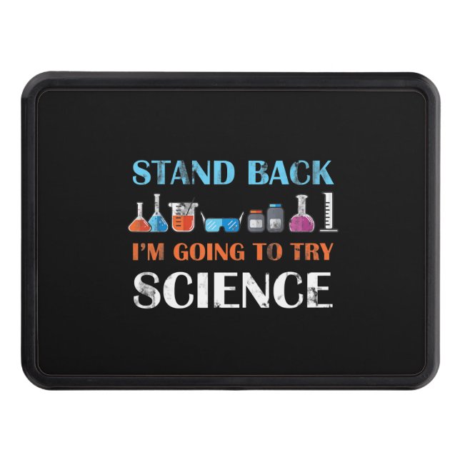 Chemistry Laboratory Physics Science Biology Hitch Cover (Front)