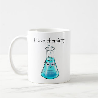 Chemistry Love Cute Science Lab Art Coffee Mug