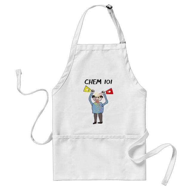 Chemistry Lovers Gifts Adult Apron (Front)