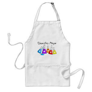 Chemistry Major Gifts Beeker Design Adult Apron