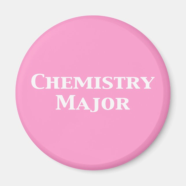 Chemistry Major Gifts Magnet (Front)