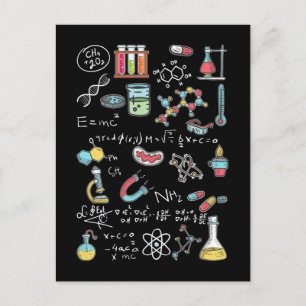 Chemistry Mathematician Physicist Chemist Postcard