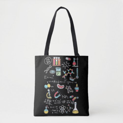 Chemistry Mathematician Physicist Chemist Tote Bag