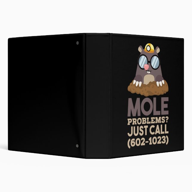 Chemistry - Mole Problems 3 Ring Binder (Background)