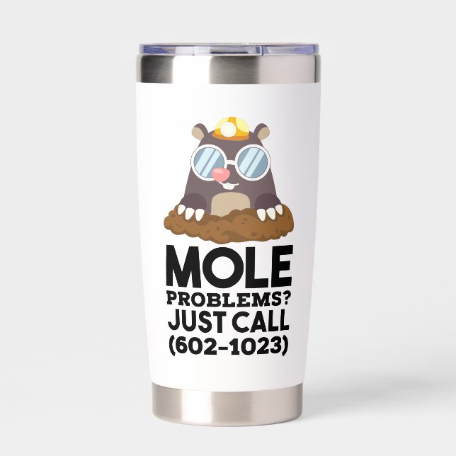 Chemistry - Mole Problems  Insulated Tumbler (Front)