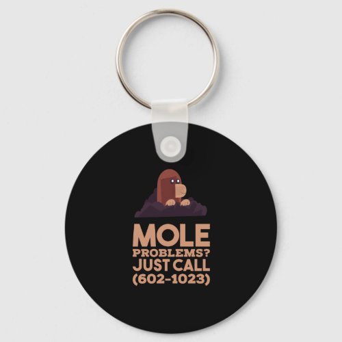 Chemistry _ Mole Problems Keychain