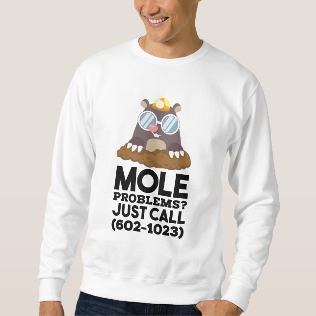 Chemistry - Mole Problems  Sweatshirt (Front)