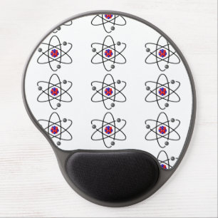 chemistry, nucleus, atomic. big-bang gel mouse pad