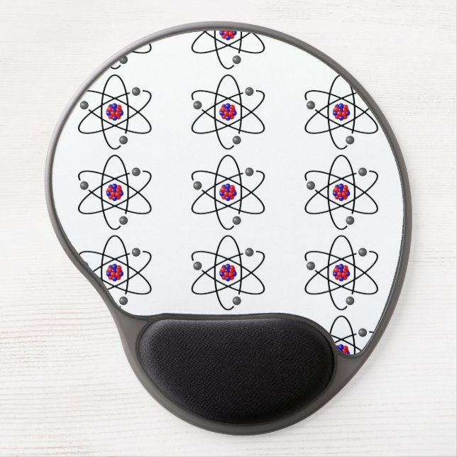 chemistry, nucleus, atomic. big-bang gel mouse pad (Front)
