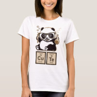 Chemistry panda discovered cute T-Shirt