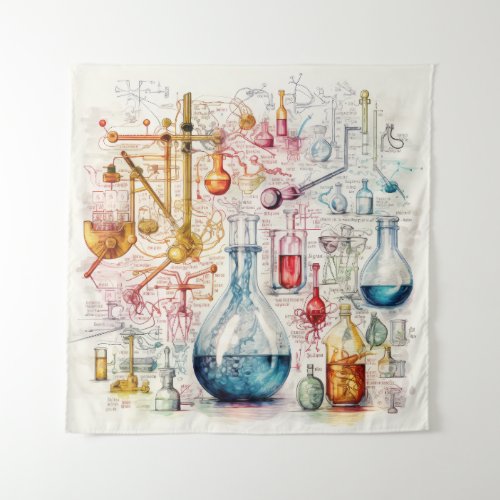 Chemistry Paper Tapestry