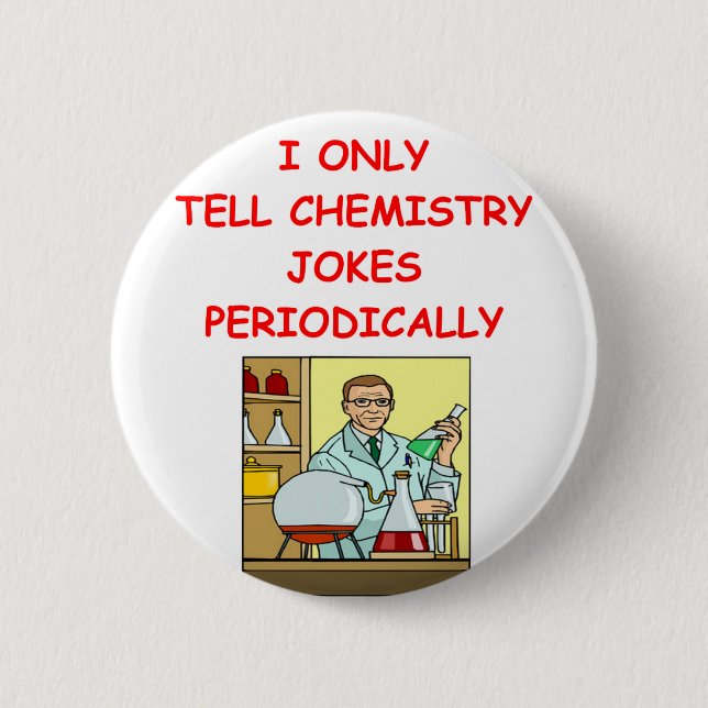 chemistry pinback button (Front)
