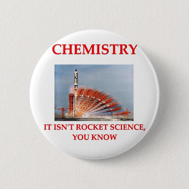 chemistry pinback button (Front)