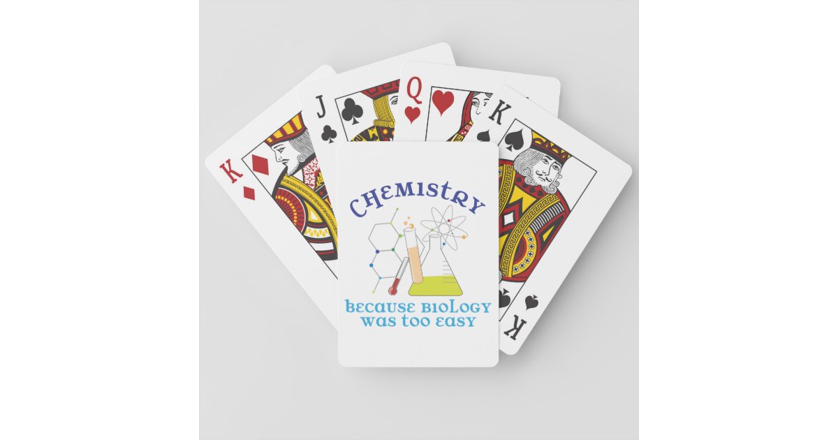 Chemistry Playing Cards 