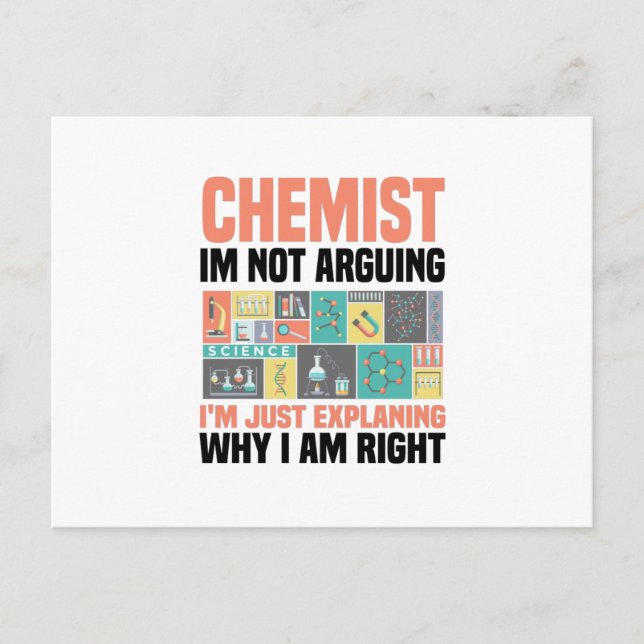 Chemistry Postcard (Front)