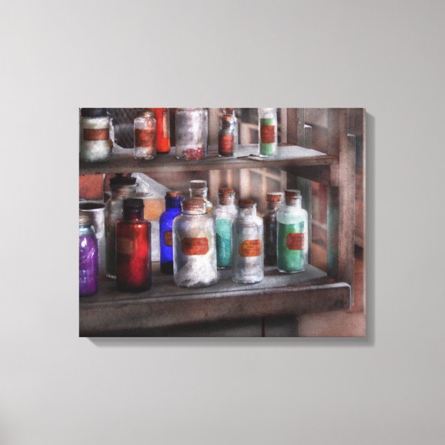 Chemistry - Ready to experiment  Canvas Print (Front)