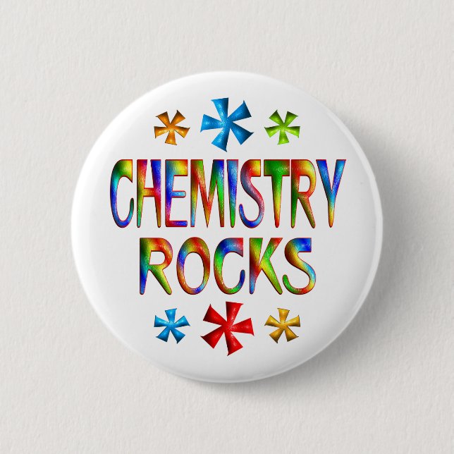CHEMISTRY ROCKS BUTTON (Front)