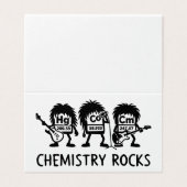 Chemistry Rocks Science Rock Band (Outside Unfolded)