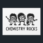 Chemistry Rocks Science Rock Band<br><div class="desc">Bold chemistry themed rock band artwork featuring periodic table elements in a playful music inspired scene. A fun science statement for chemistry lovers,  students,  teachers,  and chemistry fans who enjoy smart academic jokes.</div>