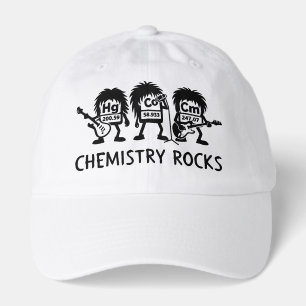Chemistry Rocks Science Rock Band Hat