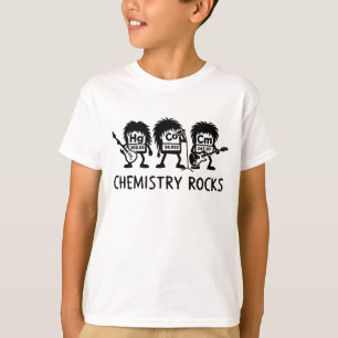 Chemistry Rocks Science Rock Band T-Shirt