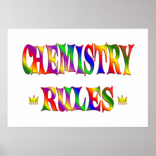 Chemistry Rules Poster