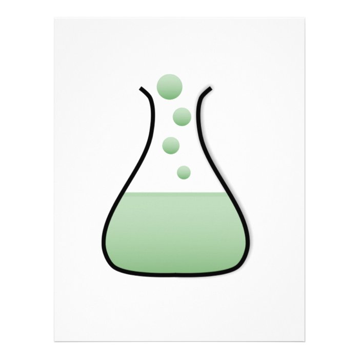 Chemistry Science Beaker Letterhead Template