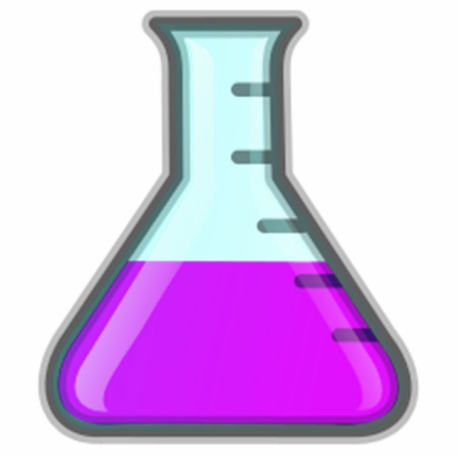 Chemistry Science Beaker Statuette (Front)