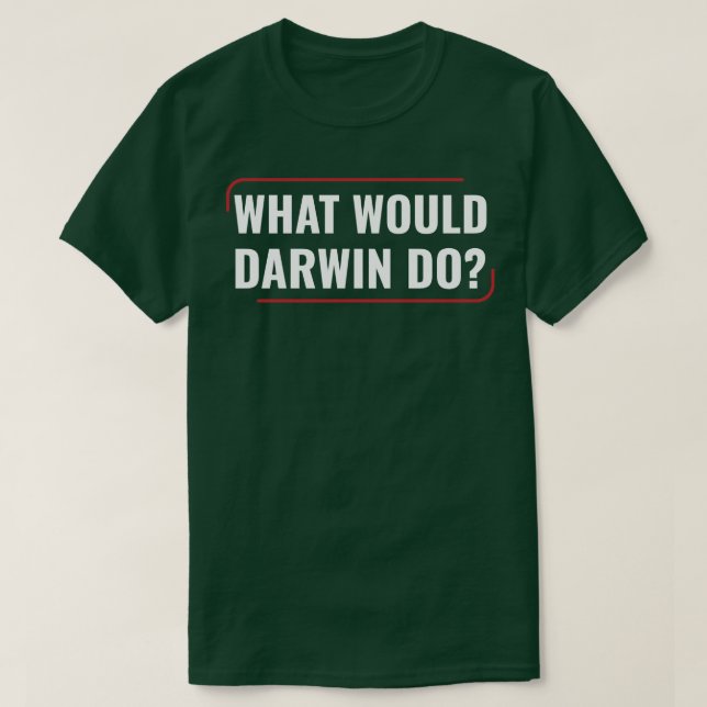 Chemistry Science Darwin Biology Laboratory Scient T-Shirt (Design Front)