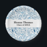 Chemistry Science Graduation Paper Plates<br><div class="desc">Customize this Chemistry Science Graduation for your next graduation party. It's easy to personalize to be uniquely yours. For further customization, please click the customize link and use the design tool to make the changes you would like to see, adding your own names, dates and locations as you wish. Many...</div>
