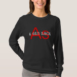 Chemistry Science Major Red Mark Design T-shirt at Zazzle