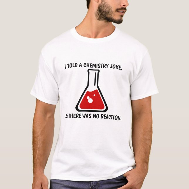 Chemistry Science Teacher Funny Men's Shirt (Front)