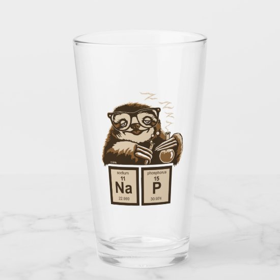 Chemistry sloth discovered nap glass