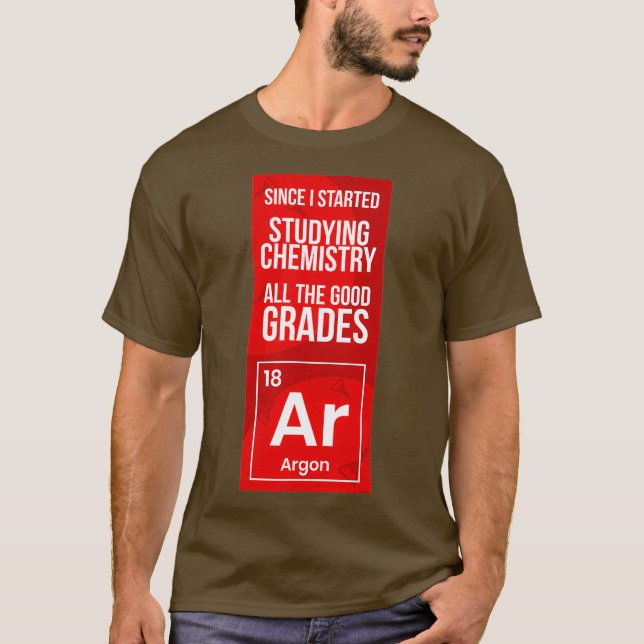 Chemistry Student Gift Men Chemistry  Women T-Shirt (Front)