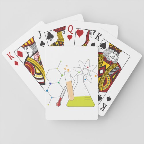 Chemistry Stuff Playing Cards